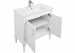 Aquanet Комплект мебели Селена 90 белый/патина серебро – фотография-9