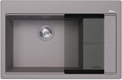 Florentina Мойка кухонная Россана 780 L грей – фотография-1