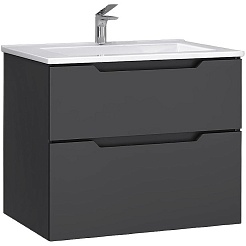 Jorno Тумба под раковину Slide 65 антрацит – фотография-1