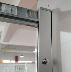 Esbano Душевой уголок Flex 100x100 ESF-100KV-C профиль хром стекло прозрачное – фотография-7