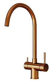 Mixline Смеситель для кухни 35k MLSS-0326BR бронза – фотография-1