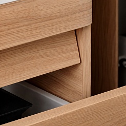 Vivon Тумба под раковину Atwood 80 подвесная дерево – фотография-9