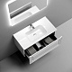 Sancos Тумба с раковиной Very 90 bianco раковина Element 91 CN7002 – фотография-10