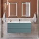 BelBagno Тумба с раковиной Kraft 120 подвесная Голубой матовый – фотография-18