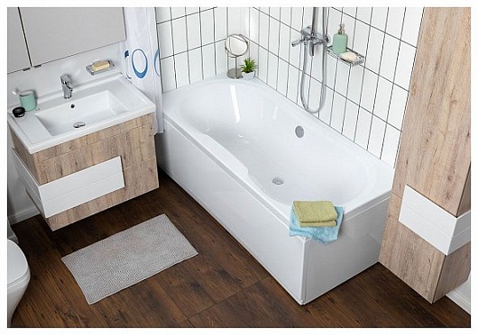 Aquanet Акриловая ванна Valencia 180x80 – картинка-5