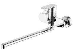 Aquatek Смеситель для ванны Ника AQ1842CR хром – фотография-1