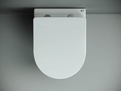 Ceramicanova Подвесной унитаз Mono Rimless CN1905 белый – фотография-7