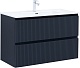 Aquanet Тумба под раковину Джейн (Flat) 100 подвесная маренго матовый – картинка-19