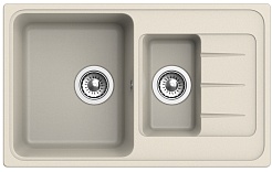 Ewigstein Мойка кухонная Elegant 60KF бежевый – фотография-2