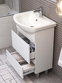Vigo Мебель для ванной Wing 600-0-2 белая – фотография-7
