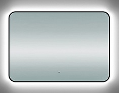 Teymi Зеркало Solli Black Soft Line 100/70 LED сенсор на взмах T20231S