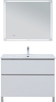 Aquanet Мебель для ванной Вега 90 Flat белая