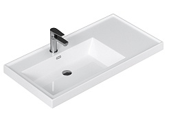 Equil Раковина мебельная Forest 91 L белая – фотография-1