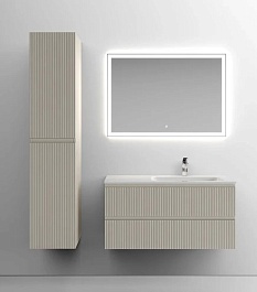 Sancos Тумба с раковиной Snob T 100 R beige soft раковина Grace 101 R CN7015 – фотография-8