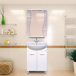 Misty Тумба для умывальника Классик 55 прямая – фотография-2