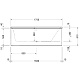 Duravit Акриловая ванна "P3 Comforts 700374000000000" R 170х70 – фотография-8