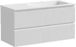 Sancos Мебель для ванной Snob T 100R bianco – фотография-7