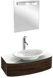 Jacob Delafon Мебель для ванной "Presquile 85" палисандр – фотография-1