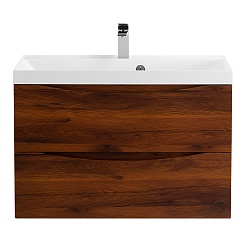 BelBagno Тумба с раковиной Marino 80 подвесная Rovere Ciliegio – фотография-2