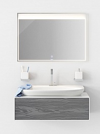 Aqwella Мебель для ванной Genesis 100 миллениум серый – фотография-8
