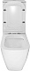 Azario Унитаз-компакт Mirada S AZ-1288A безободковый с бачком с сиденьем микролифт белый – фотография-25