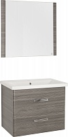 Style Line Мебель для ванной Лотос 80 Plus подвесная, шелк зебрано