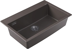 Florentina Мойка кухонная Тоскана 770 серый шелк – фотография-2