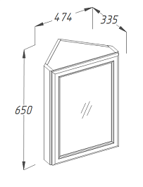 Opadiris Мебель для ванной Клио 45 R беленый бук – фотография-7