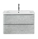 BelBagno Тумба под раковину Albano-Cer 80 подвесная Cemento Verona Grigio – фотография-11