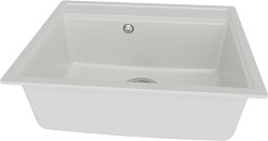 Teymi Мойка кухонная Lori Maxi 60 кварцевая белая матовая – фотография-3