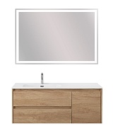 BelBagno Мебель для ванной Kraft 120 L подвесная Rovere Nebrasca Nature