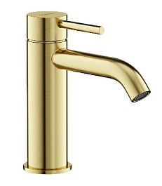 Sancos Смеситель для раковины Etna брашированное золото PVD покрытие SC9001BG – фотография-1