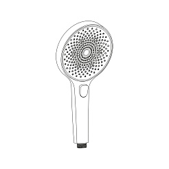 Tokito Лейка ручного душа MIZU хром TOK-MIZU-1020CR – фотография-2