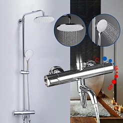 Gappo Душевая стойка G90 G2490 хром – фотография-3