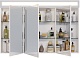 Dreja Мебель для ванной W 125 с зеркальным шкафом подвесная белая – фотография-56