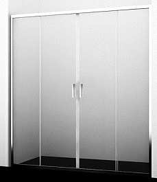 WeltWasser Душевая дверь Lippe 45S08 – фотография-1