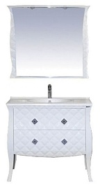 Misty Зеркало Charme 100 белое – фотография-2