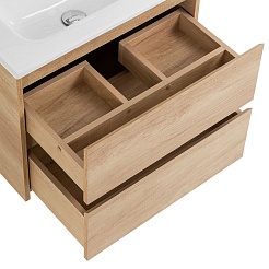 BelBagno Тумба под раковину Kraft 39 50 подвесная Rovere Nebrasca Nature – фотография-8