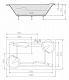 Alpen Акриловая ванна Duo 200x120 – картинка-6