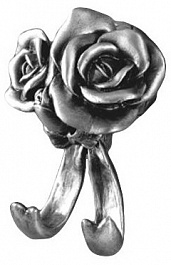 Art&Max Крючок двойной Rose AM-B-0912-T – фотография-1