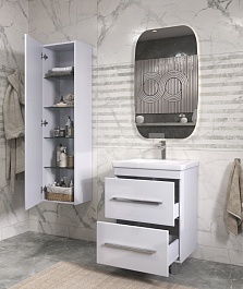 Vigo Тумба с раковиной Land 600-0-1 белая – фотография-12