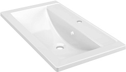 Бриклаер Мебель для ванной Брайтон 80 (Mario) глиняный серый – фотография-16
