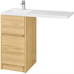 Акватон Тумба под раковину Лондри 40 дуб сантана – фотография-2