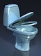 Oscar Унитаз-Компакт "Голубой" микролифт – фотография-6