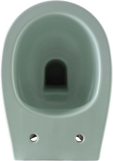 Allen Brau Унитаз подвесной Fantasy 4.11004.MT мятный с крышкой 4.11005.MT – фотография-24