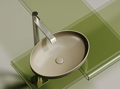 Ceramicanova Мебельная раковина Element 50 CN6056MC капучино матовый – фотография-2