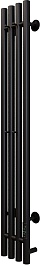 Aringa Полотенцесушитель электрический Токио 120x15 AR03016BL вертикальный черный – фотография-2
