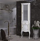 Opadiris Шкаф-пенал для ванной Лаура 45 R белый с бежевой патиной – фотография-10