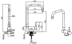Allen Brau Смеситель для кухни Fenster 5.60003-00 хром – фотография-7