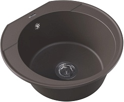 Florentina Мойка кухонная Эльба 555 серый шелк – фотография-2